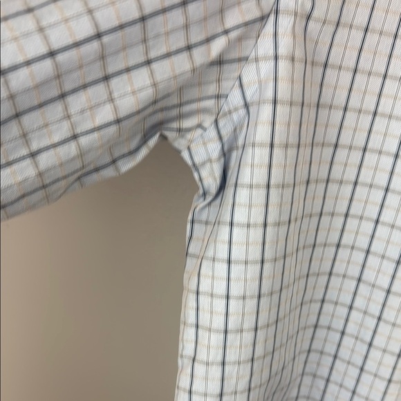 Blu by Polifroni Blue Casual Button Down Shirt Size 17.5 - Picture 4 of 11